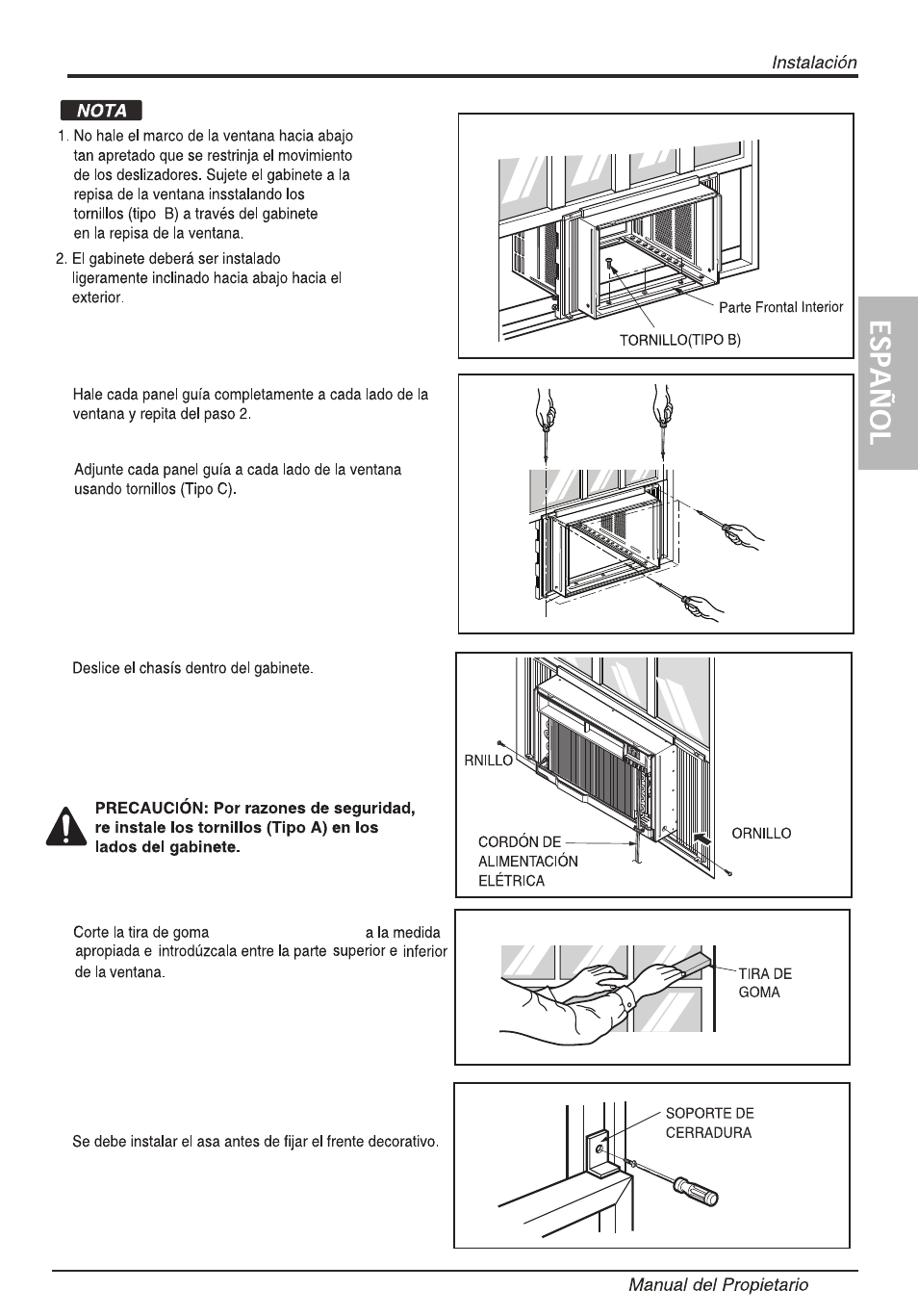 LG LW1814ER User Manual | Page 35 / 46