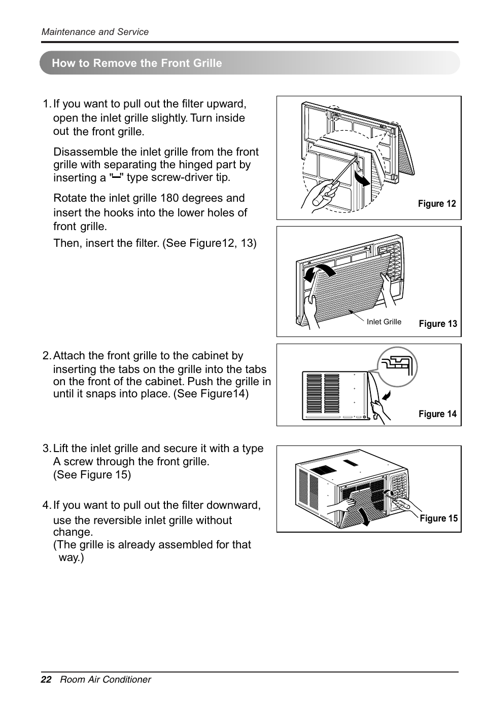 LG WG1005R User Manual | Page 22 / 50