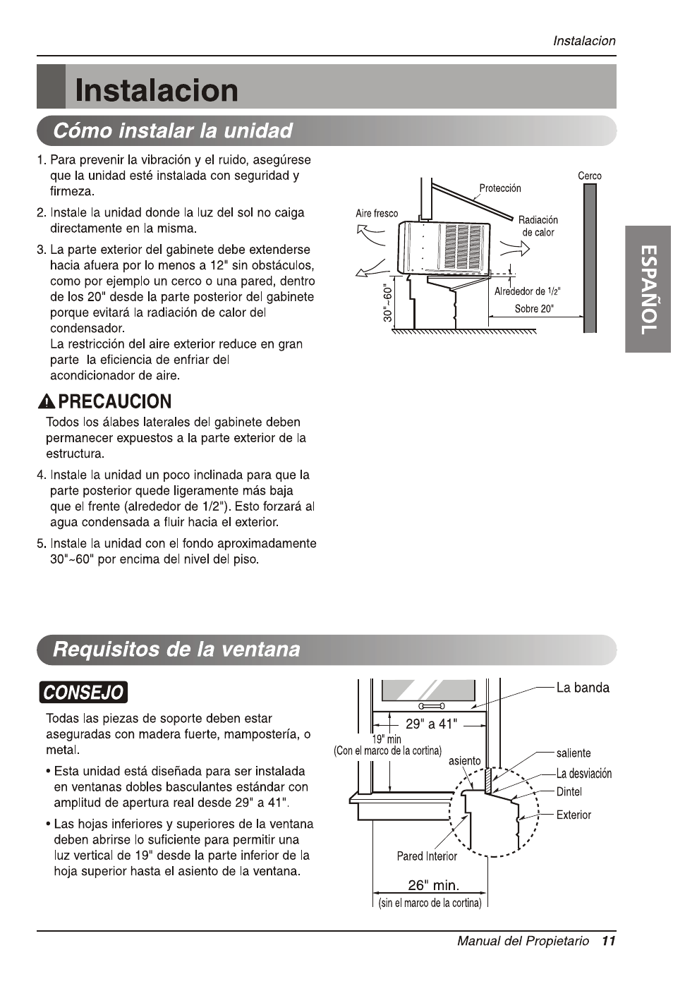 LG LW2511ER User Manual | Page 31 / 44
