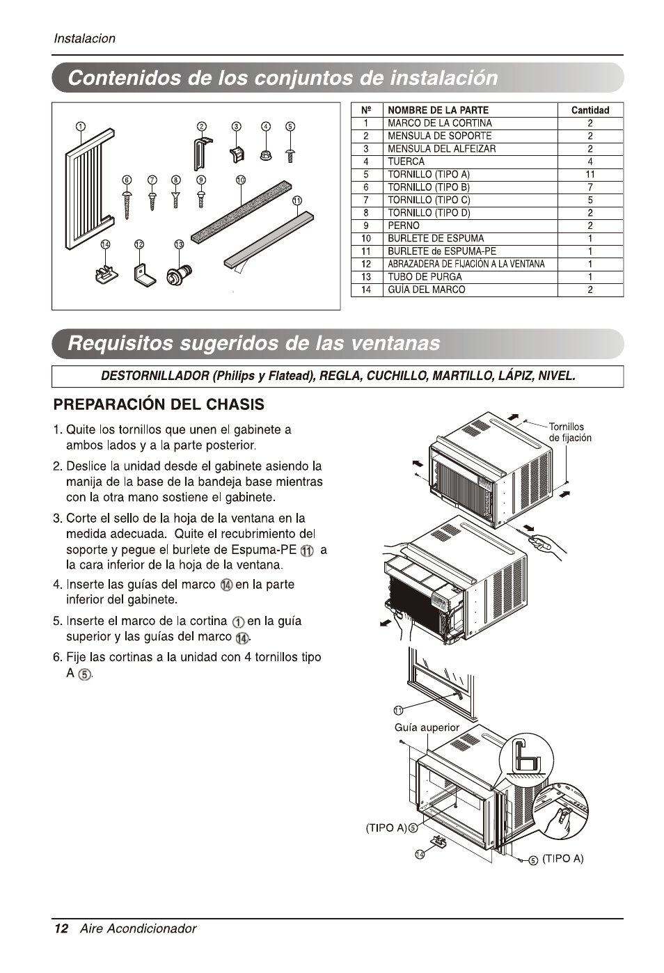 LG LW2511ER User Manual | Page 32 / 44