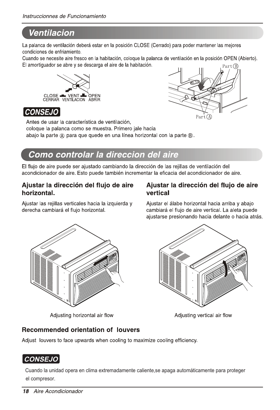 Consejo | LG LW2511ER User Manual | Page 38 / 44