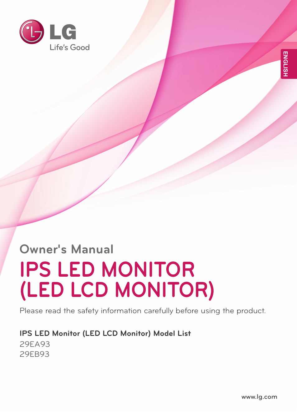 LG 29EB93-P User Manual | 43 pages