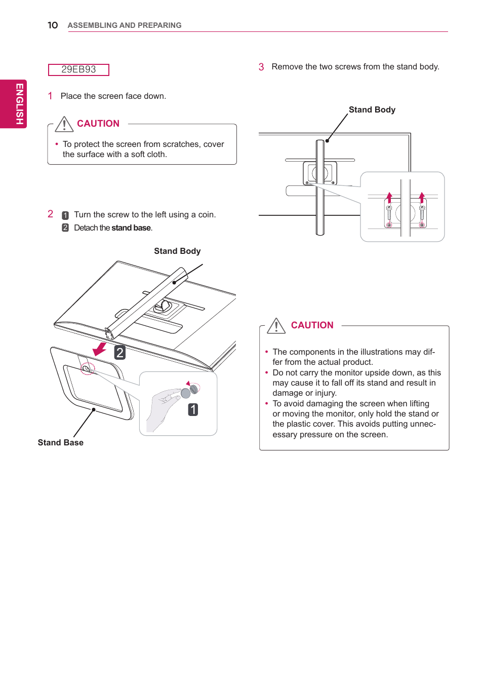 LG 29EB93-P User Manual | Page 11 / 43
