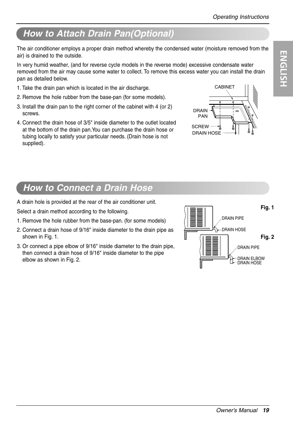 English | LG LW1212HR User Manual | Page 19 / 44