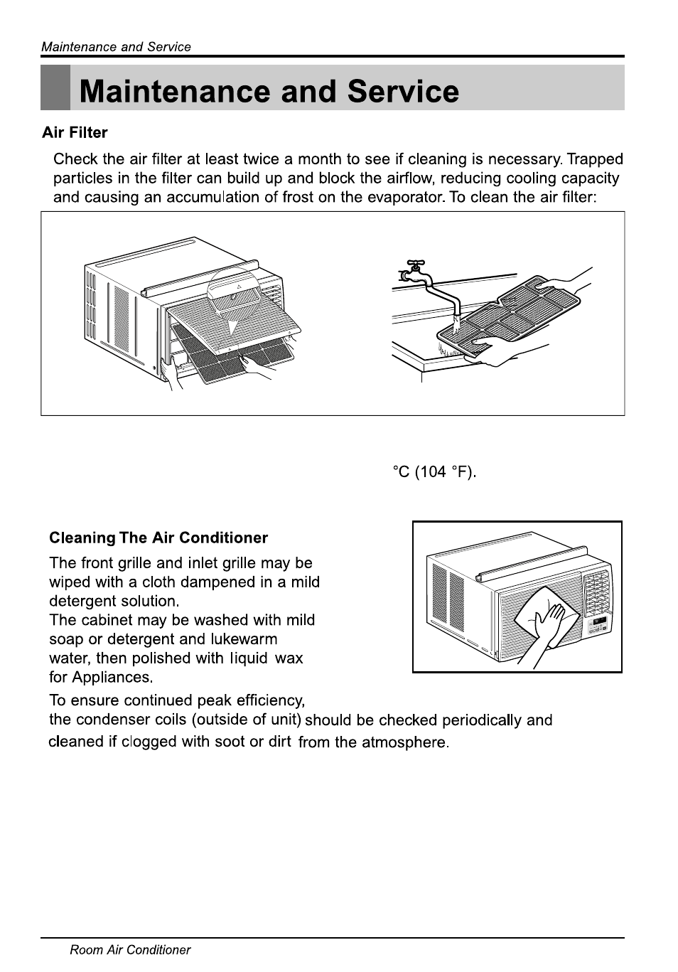 LG LW2413HR User Manual | Page 20 / 48
