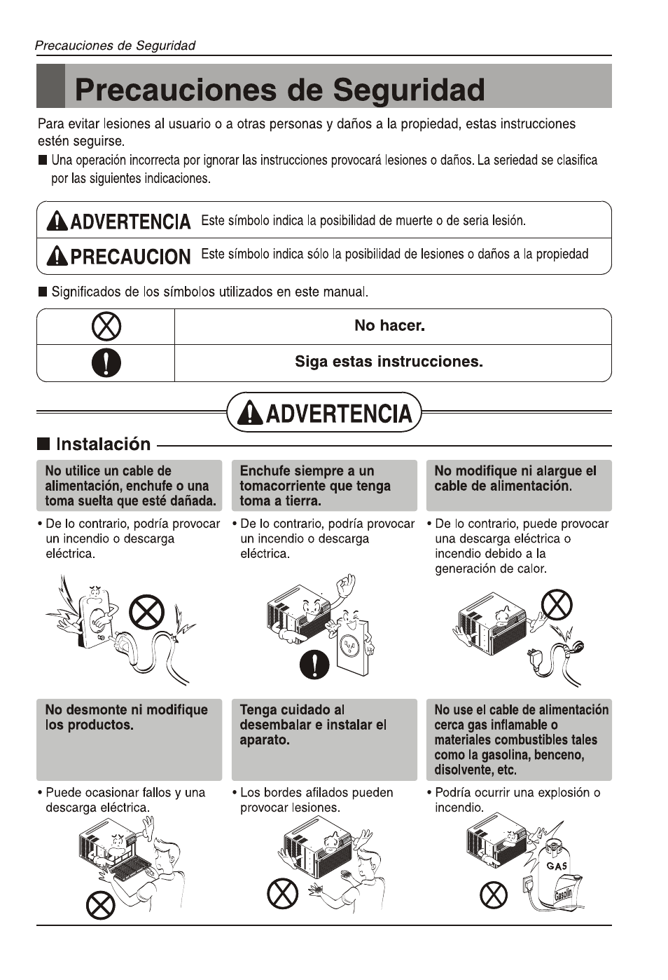 LG LW2413HR User Manual | Page 24 / 48