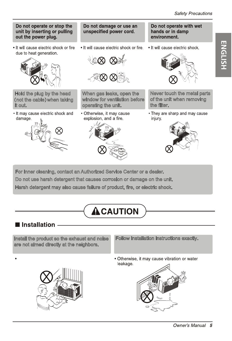 LG LW2413HR User Manual | Page 5 / 48