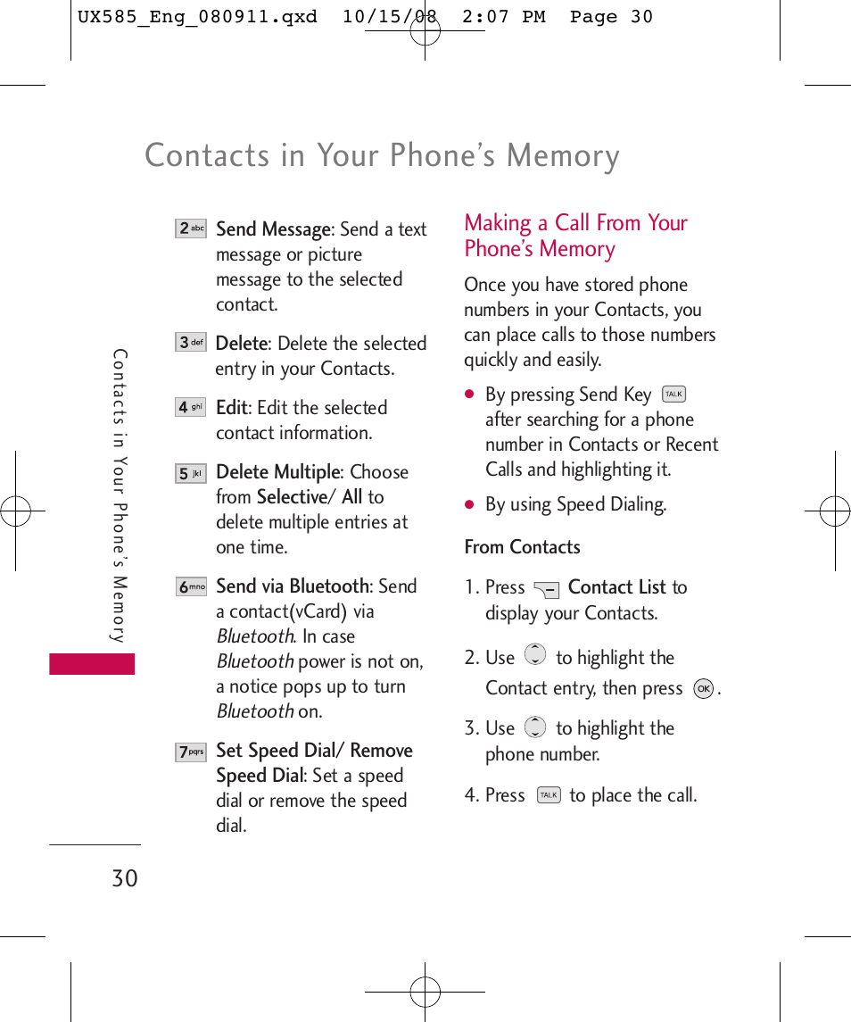 LG LGUX585 User Manual | Page 32 / 240