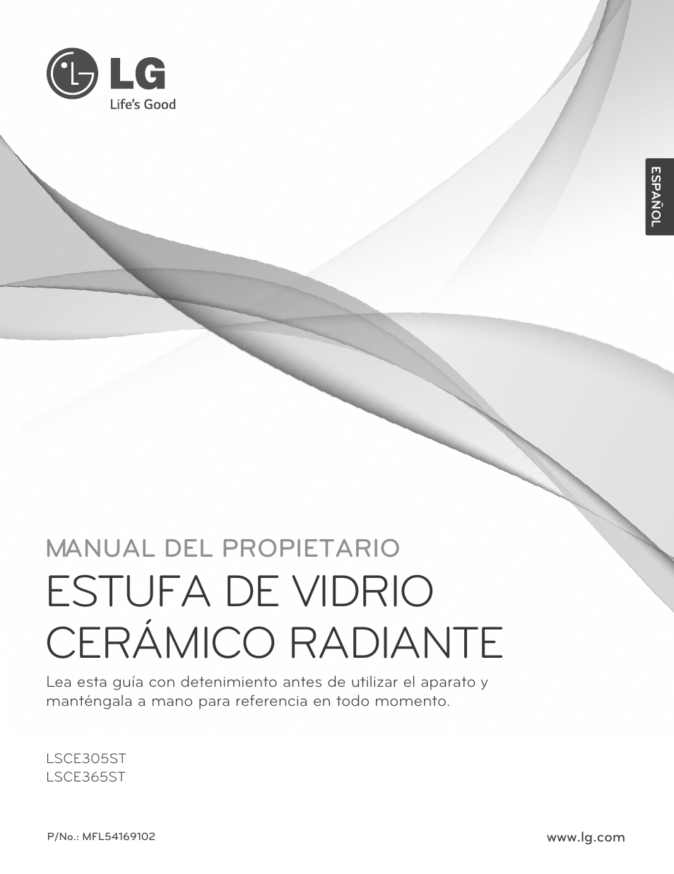 Estufa de vidrio cerámico radiante, Manual del propietario | LG LSCE305ST User Manual | Page 33 / 64