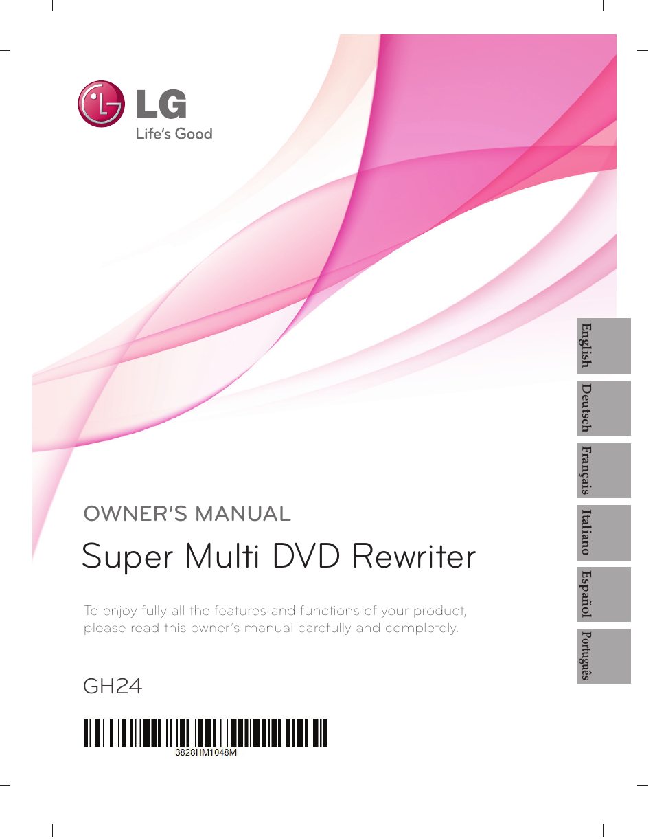 LG GH24NS90 User Manual | 13 pages