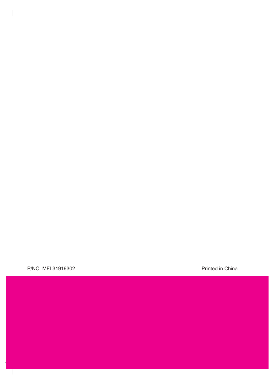 LG MVH1670ST User Manual | Page 30 / 30