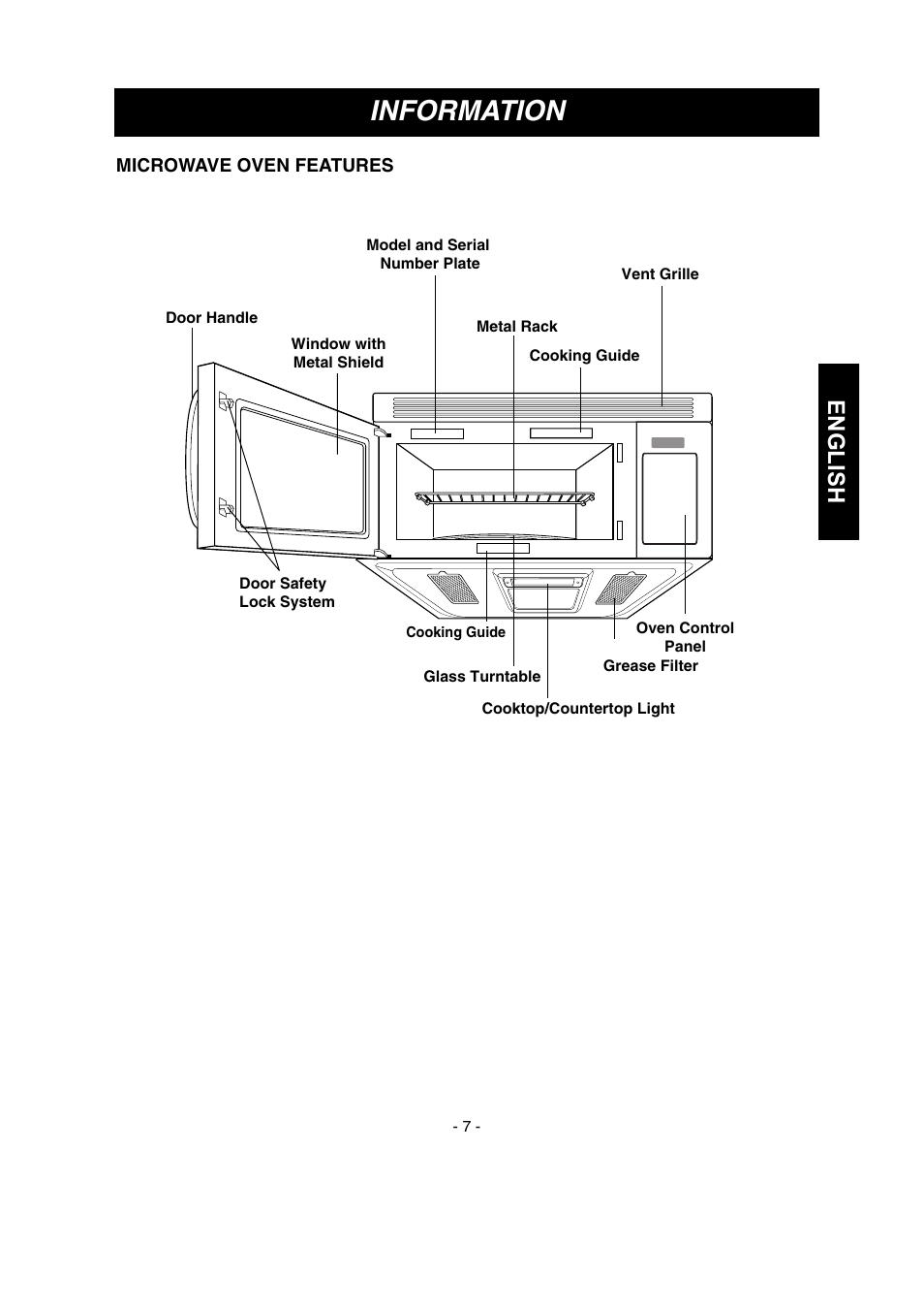 Information, English | LG MVH1670ST User Manual | Page 7 / 30