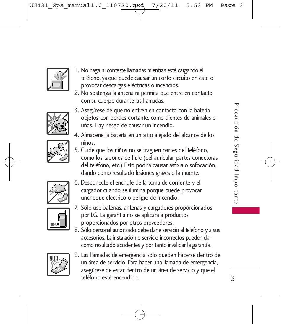 LG LGUN430 User Manual | Page 122 / 245