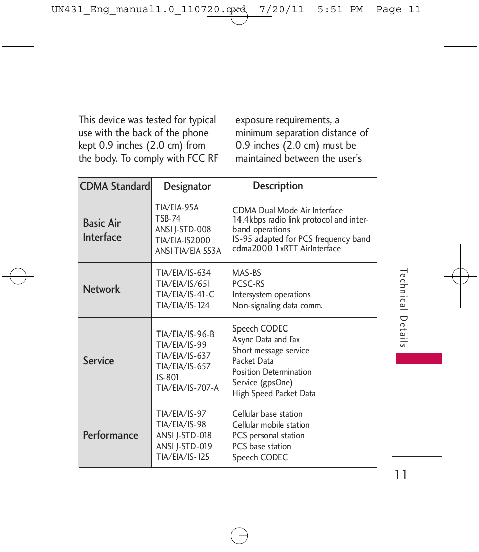 LG LGUN430 User Manual | Page 13 / 245