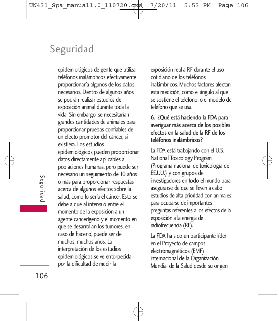 Seguridad | LG LGUN430 User Manual | Page 225 / 245