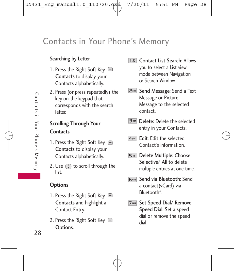 LG LGUN430 User Manual | Page 30 / 245