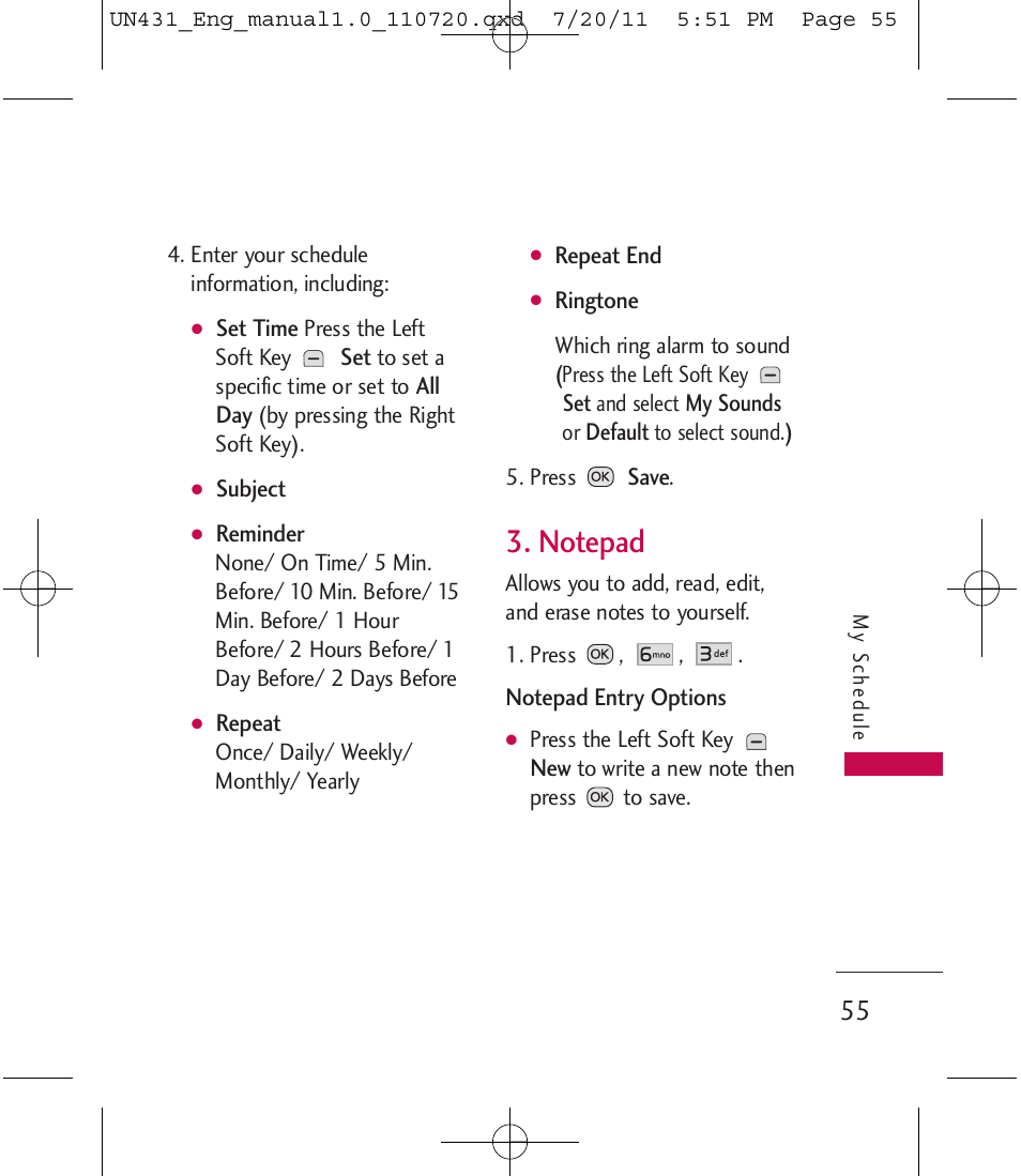 LG LGUN430 User Manual | Page 57 / 245