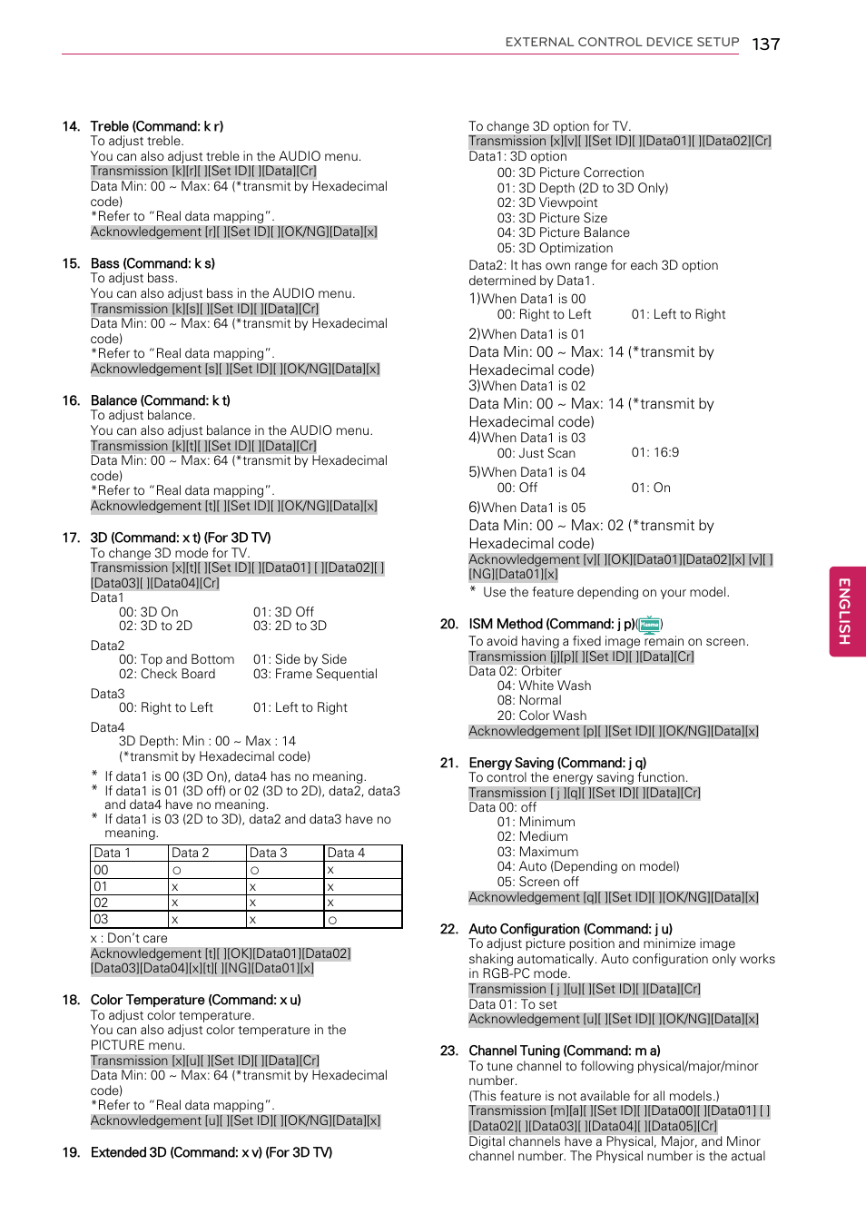 P.137 | LG 55LW9800 User Manual | Page 137 / 170