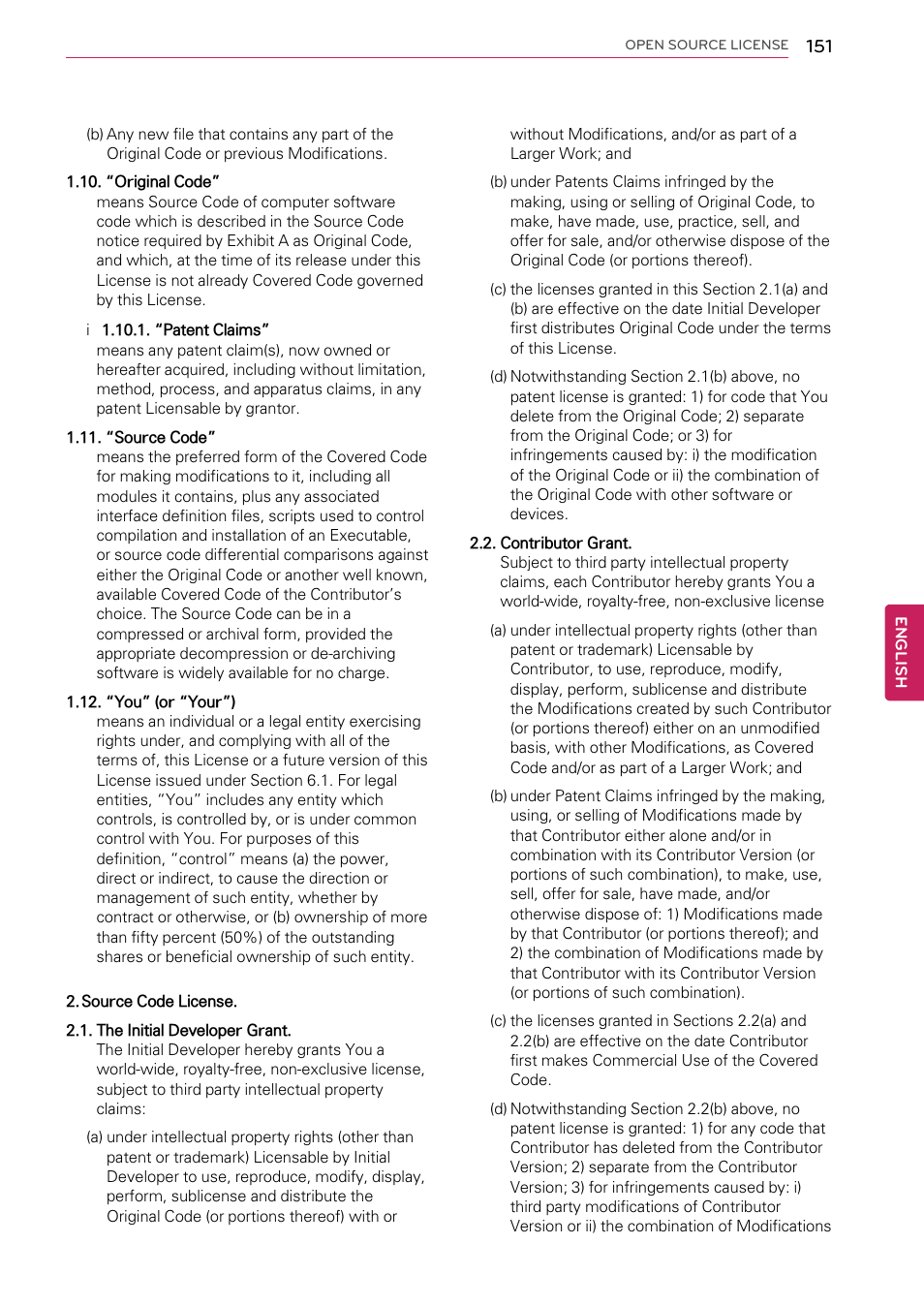 LG 55LW9800 User Manual | Page 151 / 170