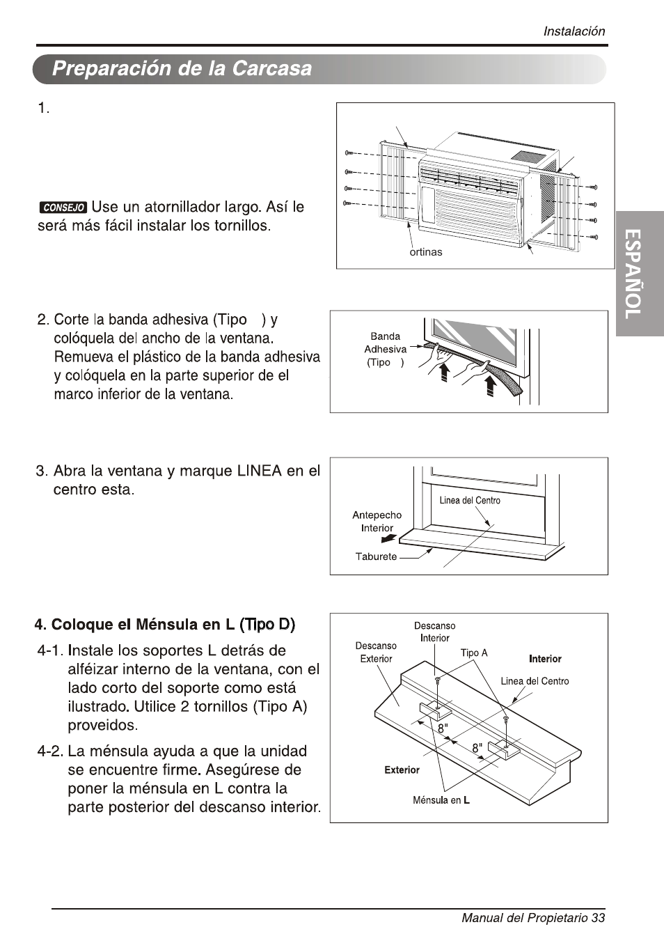 Т³гж 37, Tipo d) | LG LW6014ER User Manual | Page 33 / 44