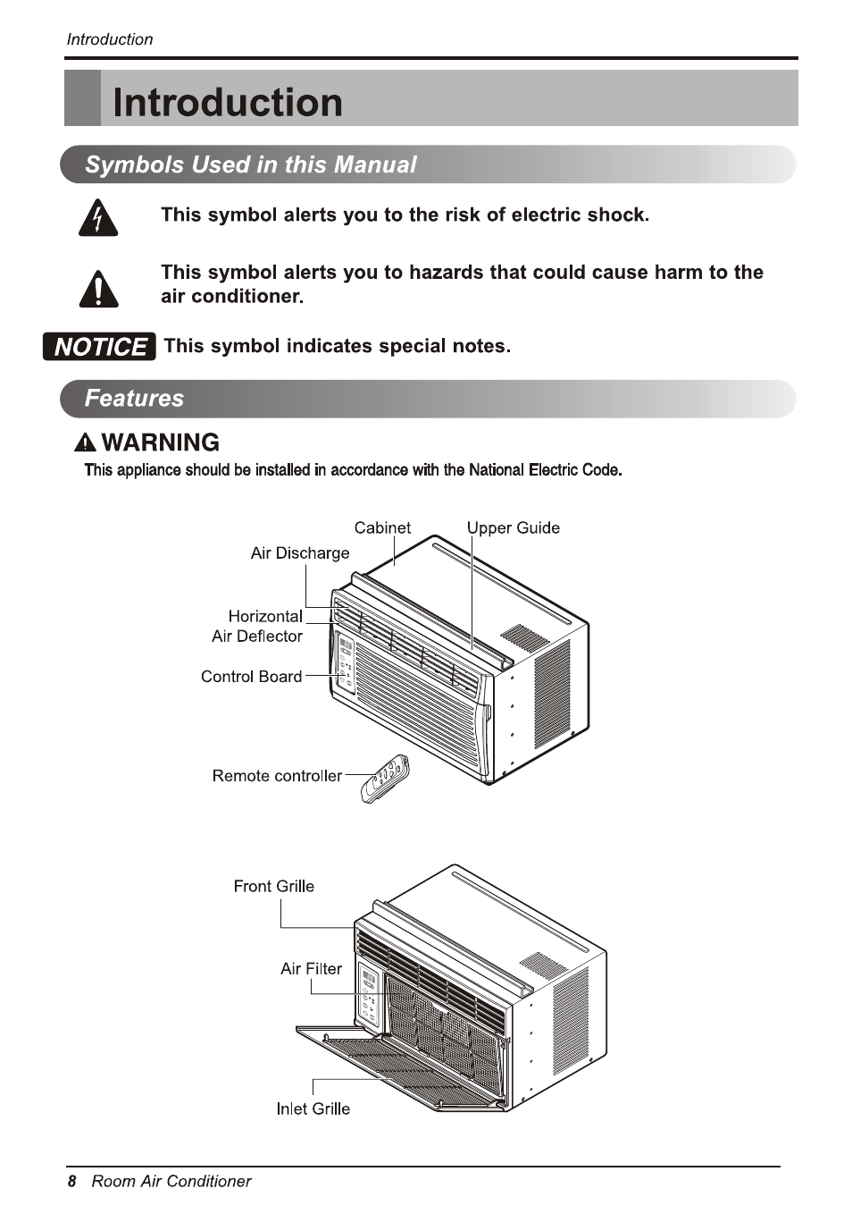 Т³гж 8 | LG LW6014ER User Manual | Page 8 / 44
