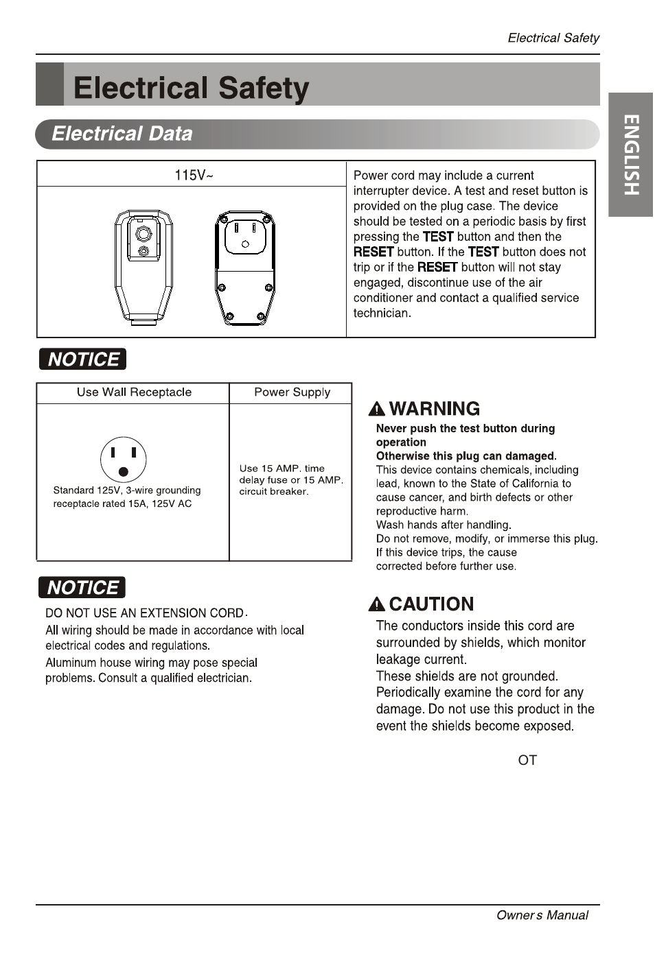 LG LW6014ER User Manual | Page 9 / 44