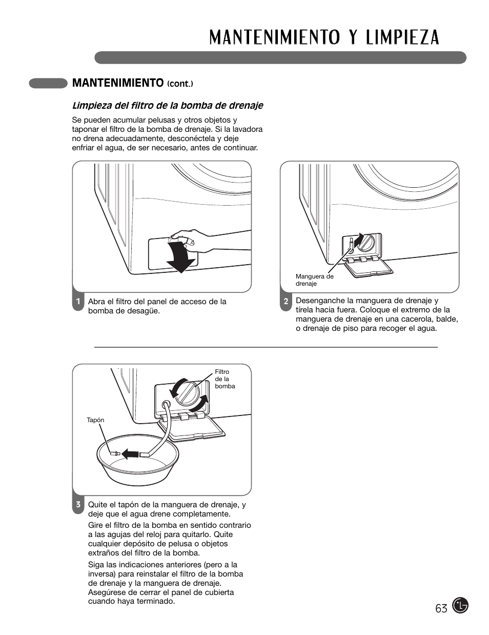 LG WM2301HW User Manual | Page 63 / 108
