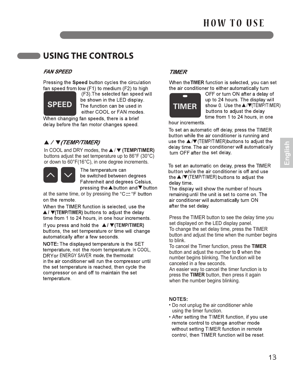 LG LP1214GXR User Manual | Page 13 / 28