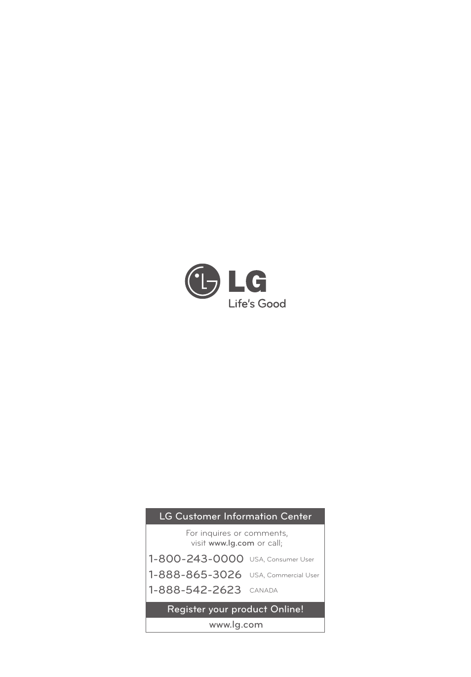 LG LFX25973ST User Manual | Page 172 / 172