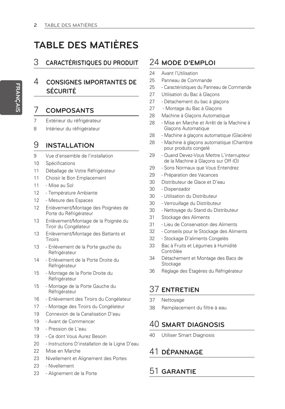 LG LFX25973ST User Manual | Page 58 / 172