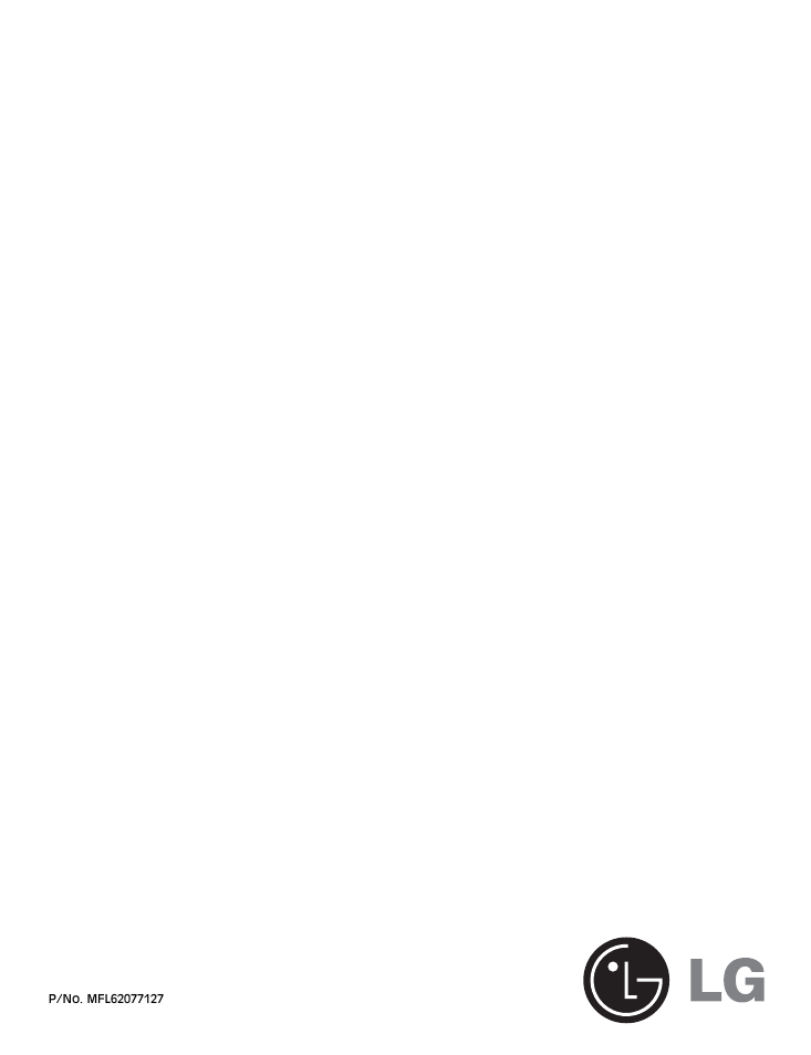 LG LDF7932WW User Manual | Page 72 / 72