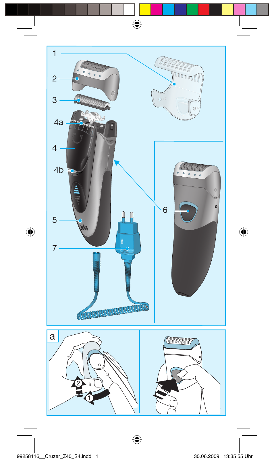 Braun Z40 CruZer2 User Manual | Page 3 / 56