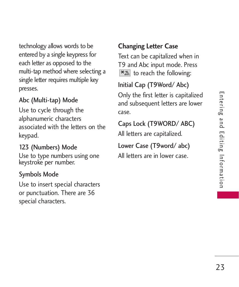 LG LGUX145 User Manual | Page 25 / 94