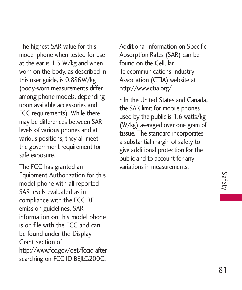 LG LGUX145 User Manual | Page 83 / 94
