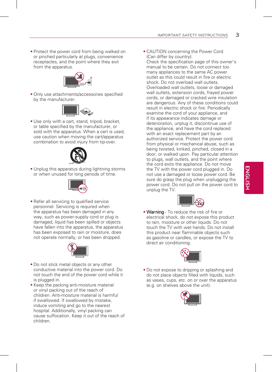 3english | LG 65UB9300 User Manual | Page 3 / 40