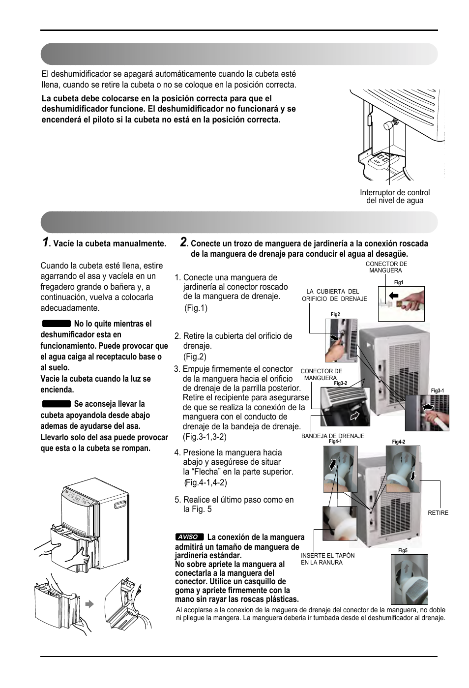 Apagado automático eliminación del agua almacenada | LG LD651EBL User Manual | Page 26 / 32