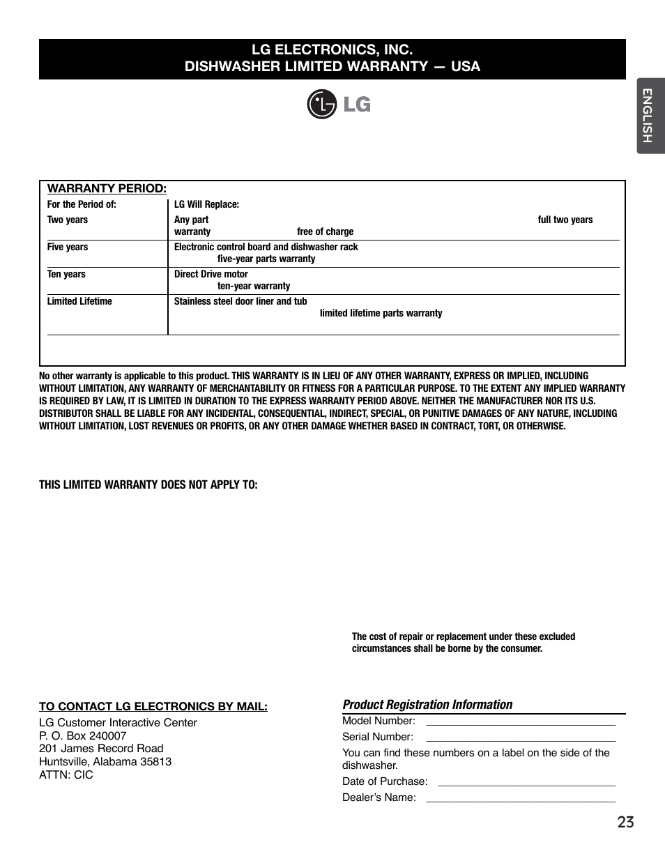 LG LSDF795ST User Manual | Page 23 / 72