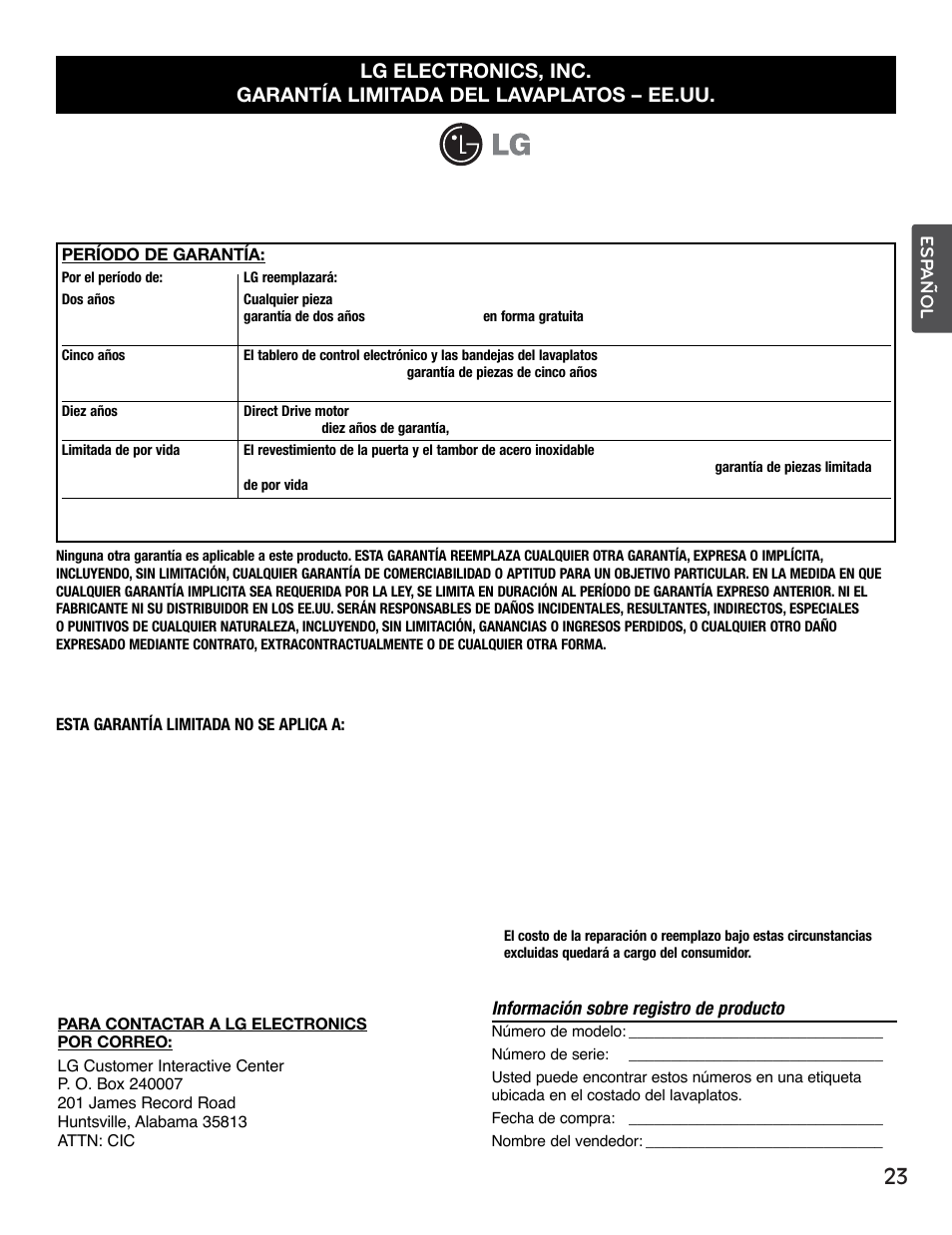 LG LSDF795ST User Manual | Page 47 / 72