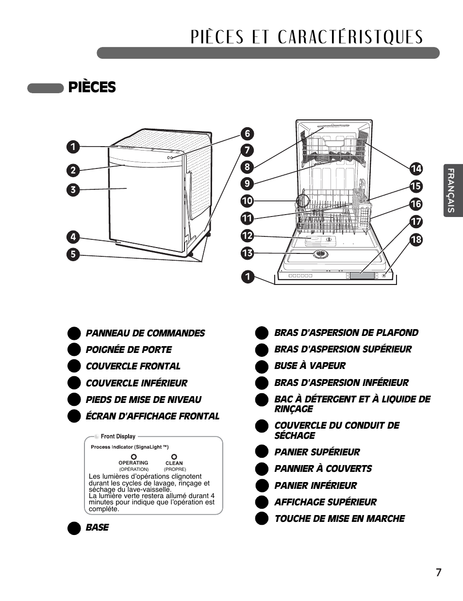 Pièces | LG LSDF795ST User Manual | Page 55 / 72