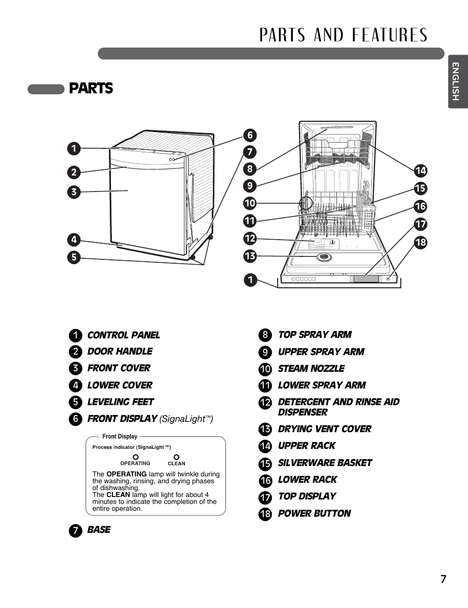 Parts | LG LSDF795ST User Manual | Page 7 / 72