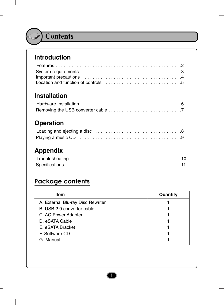 LG BE12LU38 User Manual | Page 4 / 15