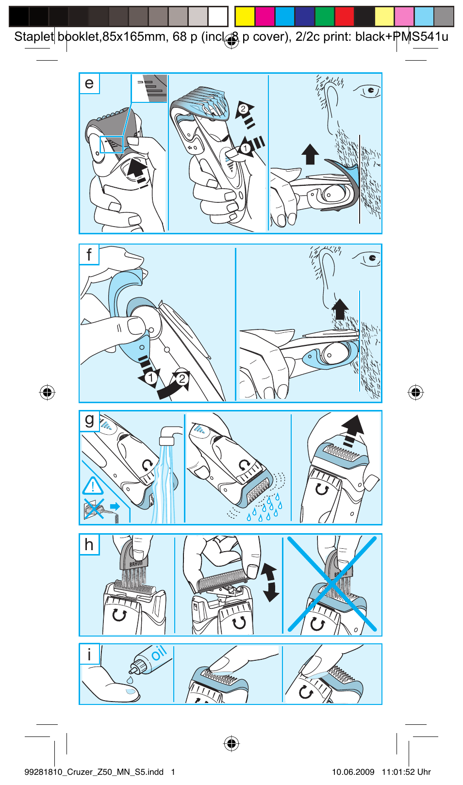 Eh f i g | Braun Z50-5734 CruZer3 User Manual | Page 5 / 66