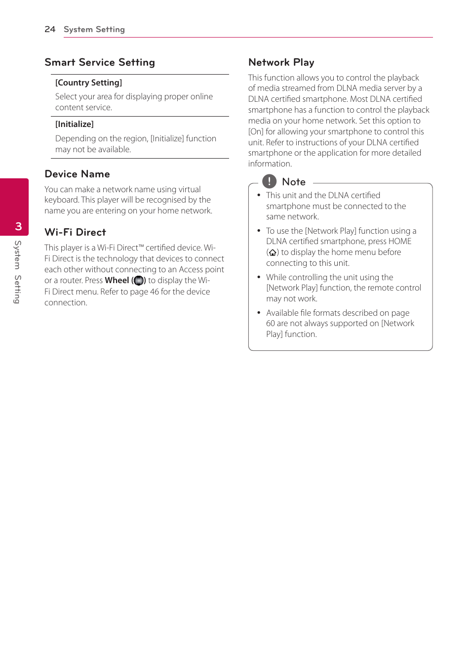 LG BP730 User Manual | Page 24 / 73