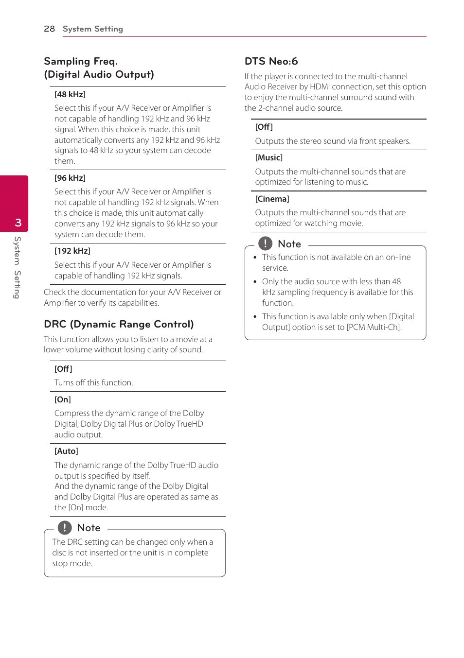 LG BP730 User Manual | Page 28 / 73