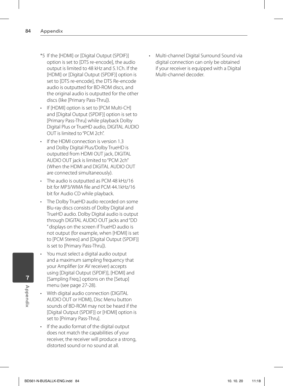 LG BD550 User Manual | Page 84 / 92
