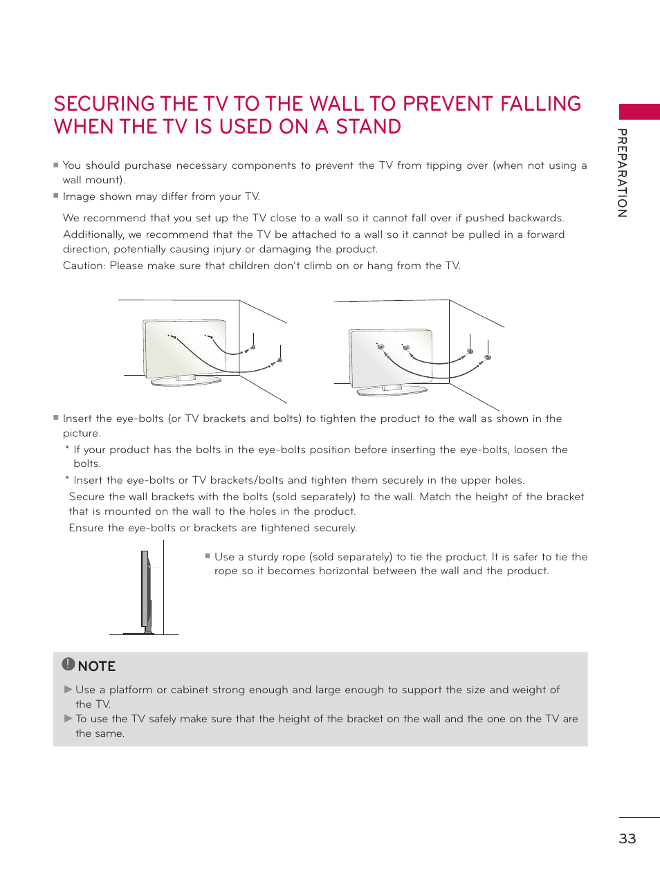 LG 60PK750 User Manual | Page 33 / 221