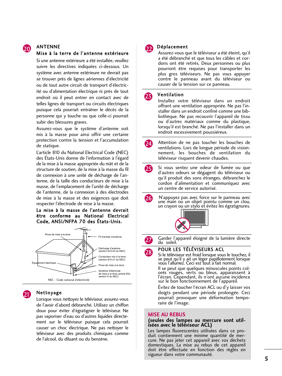 LG 22LD350C User Manual | Page 140 / 379