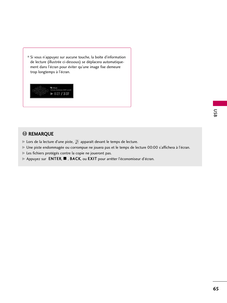 Remarque | LG 22LD350C User Manual | Page 200 / 379