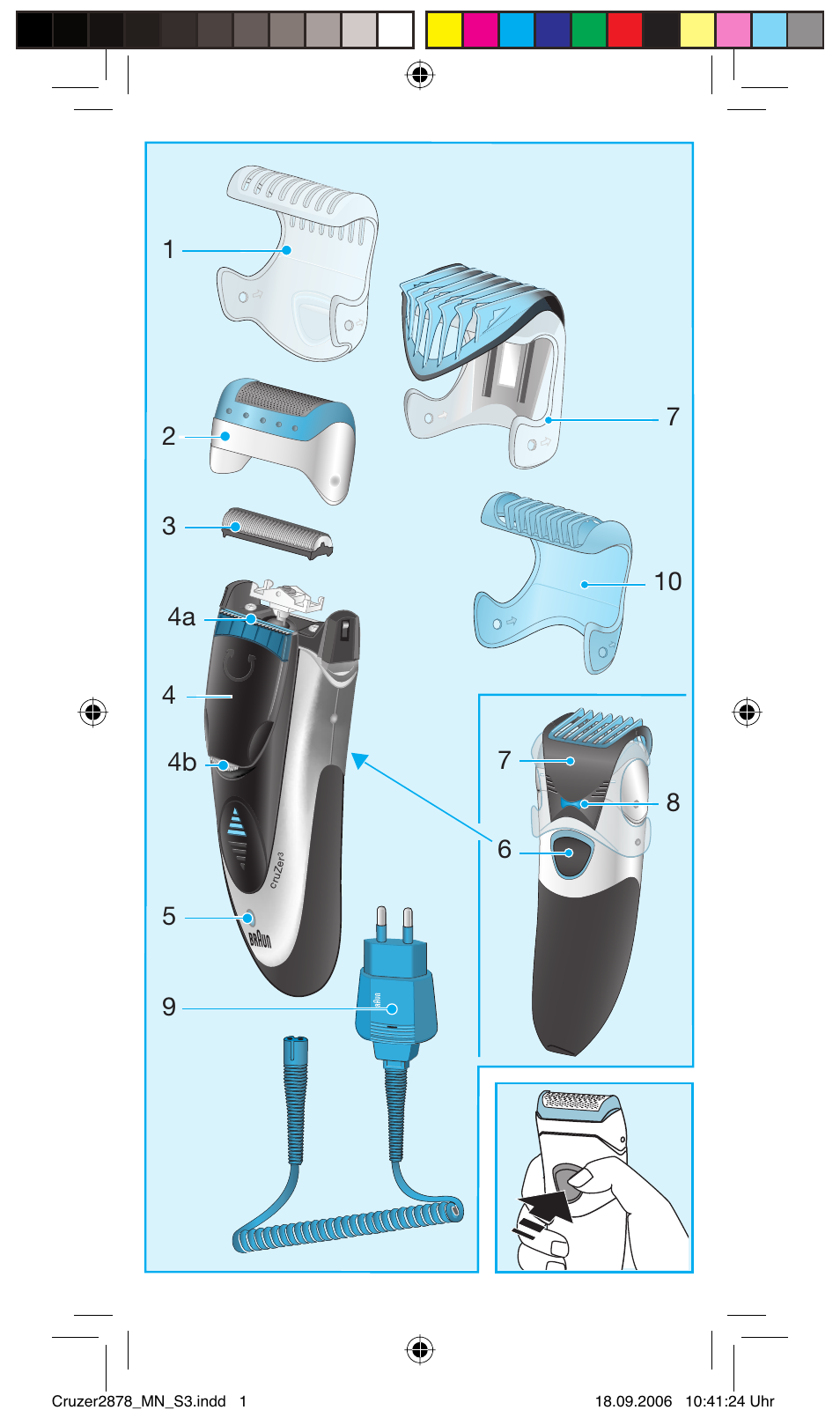 Braun 2878 User Manual | Page 3 / 65