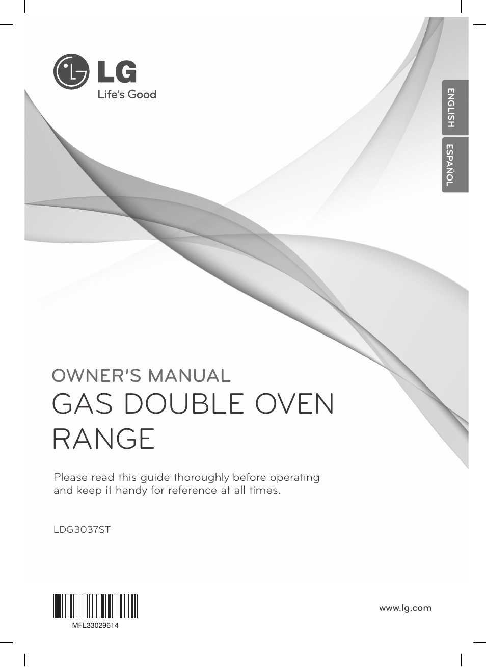 LG LDG3037ST User Manual | 100 pages